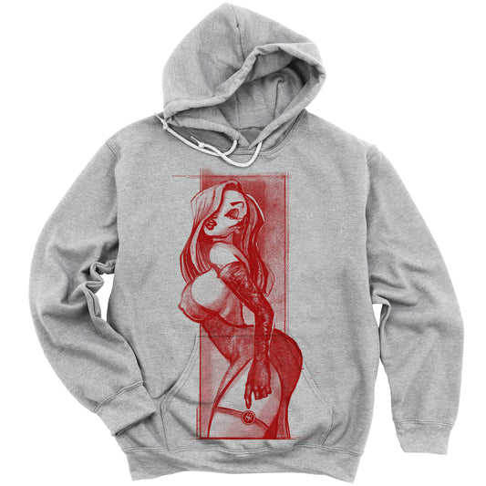 Mrs. Rabbit Pin-Up: Spicy Allure Hoodie