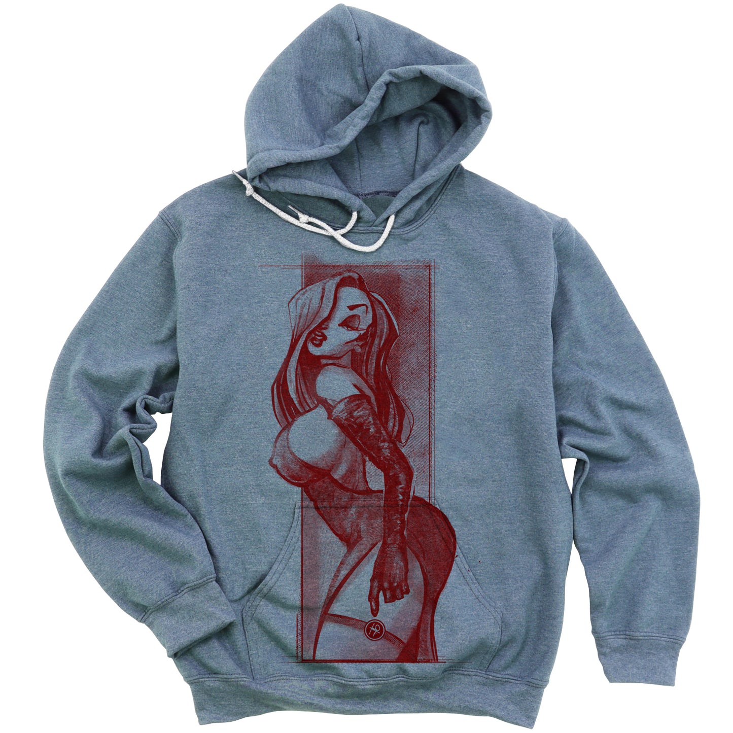Mrs. Rabbit Pin-Up: Spicy Allure Hoodie