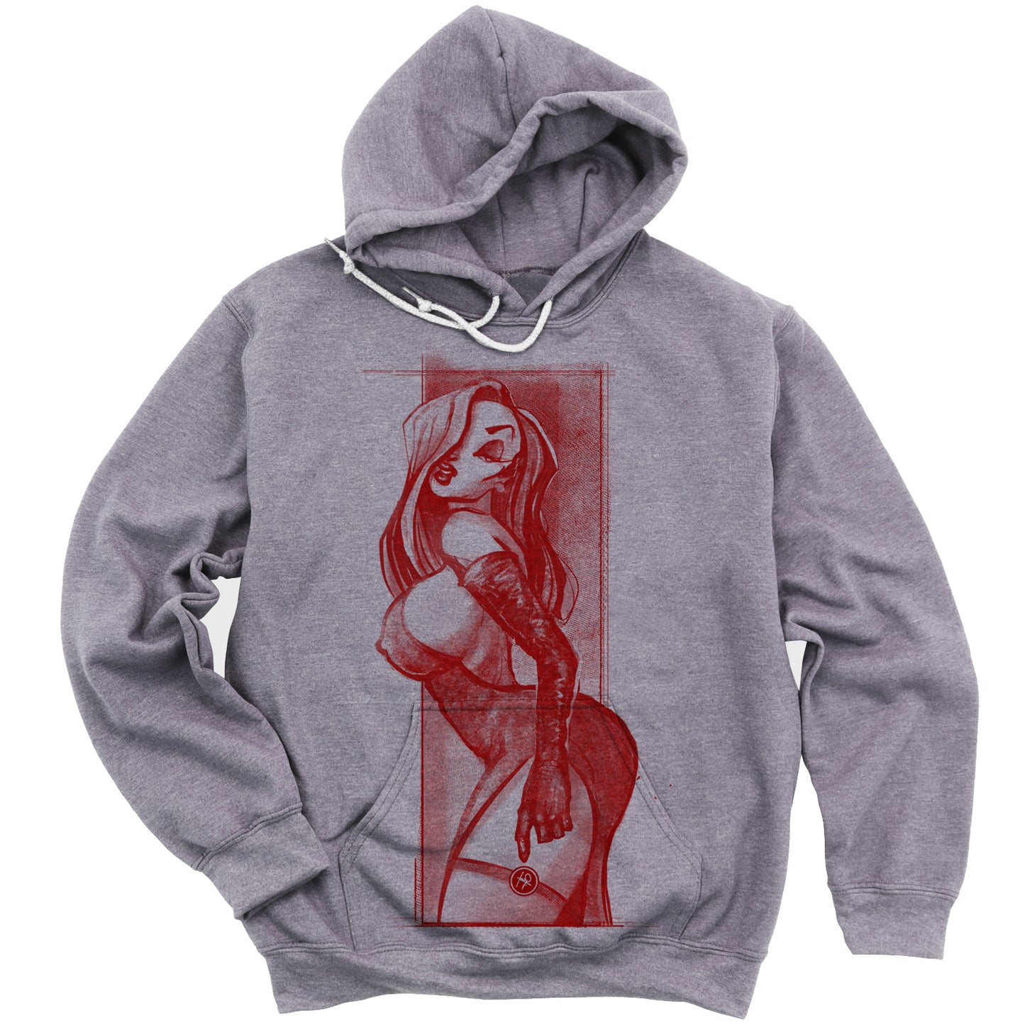 Mrs. Rabbit Pin-Up: Spicy Allure Hoodie