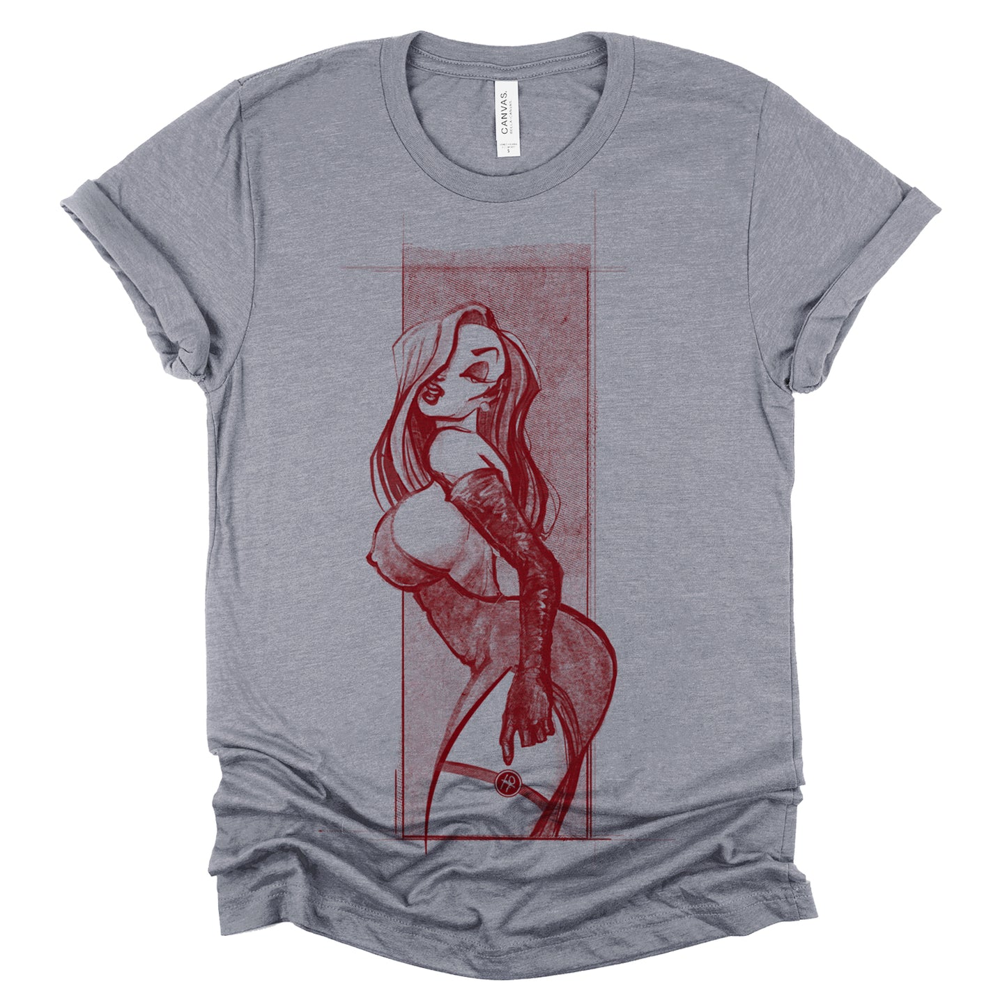 Mrs. Rabbit Pin-Up: Spicy Allure T-Shirt
