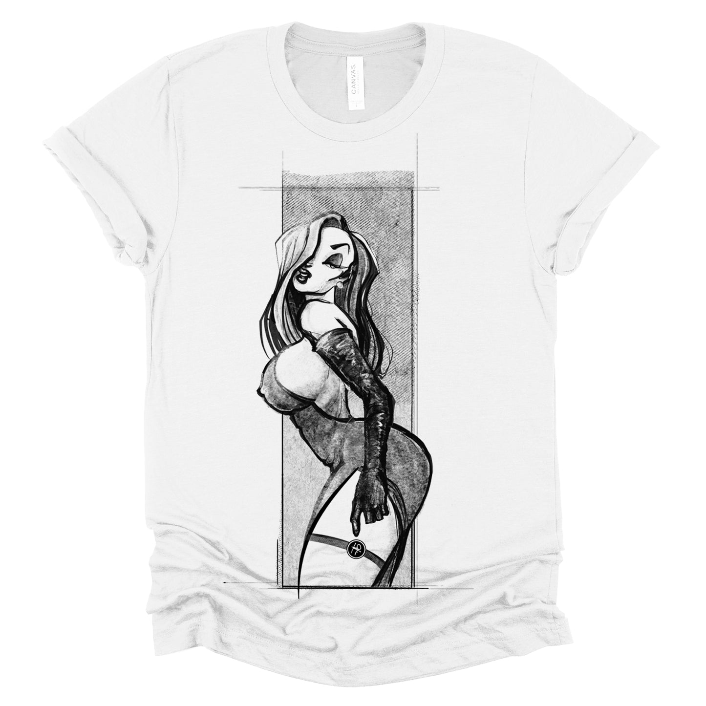 Mrs. Rabbit Pin-Up: Spicy Allure T-Shirt