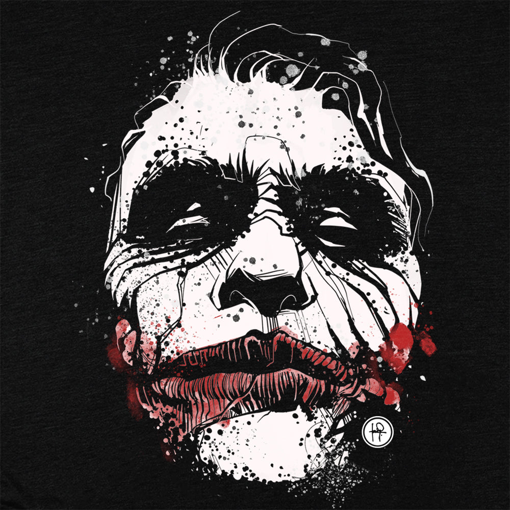 Serious Smile: Tribute to Heath's Joker T-Shirt
