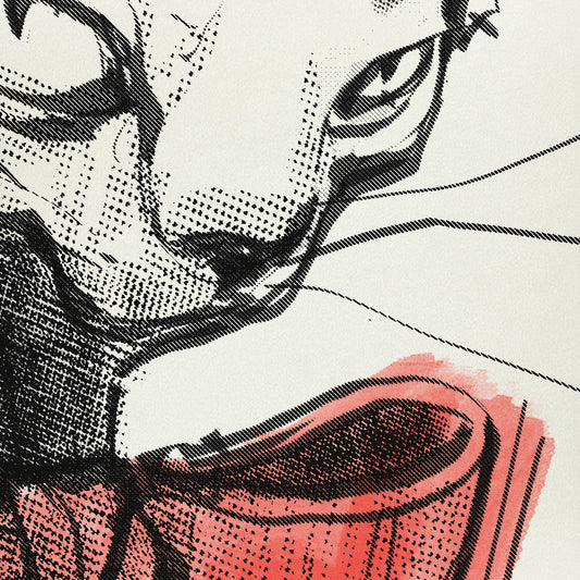 Kitty in the Hat: Whimsical Revived Art Print