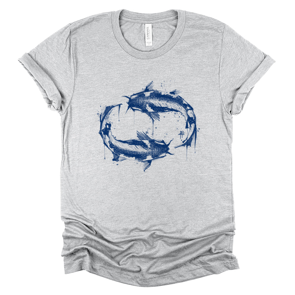 Koi Fish Pair: Serene Elegance T-Shirt