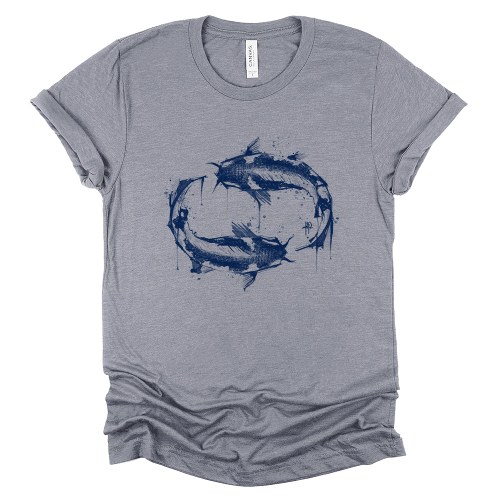 Koi Fish Pair: Serene Elegance T-Shirt