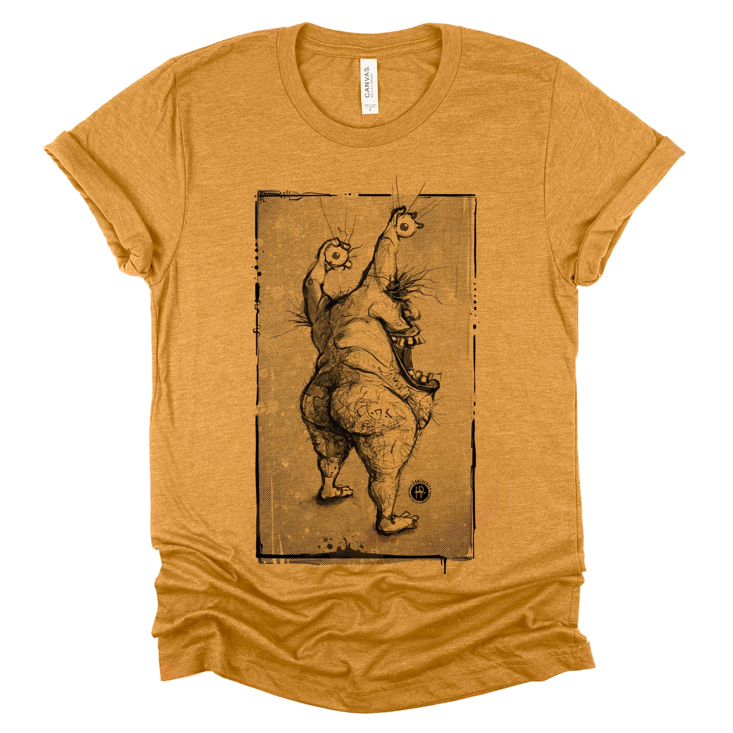 Krumm's Butt: Aaahh!!! Real Hairy T-Shirt