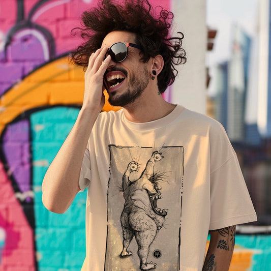 Krumm's Butt: Aaahh!!! Real Hairy T-Shirt