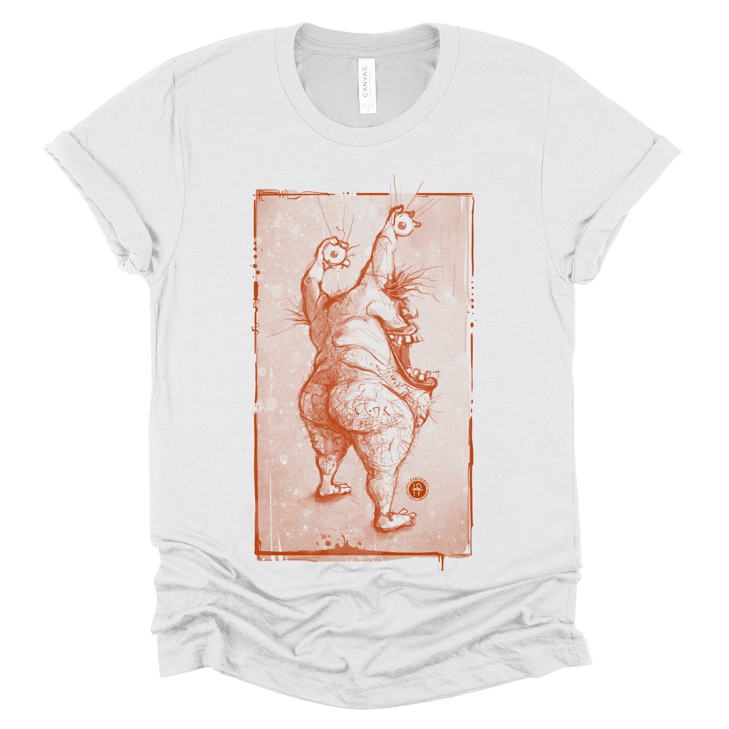 Krumm's Butt: Aaahh!!! Real Hairy T-Shirt