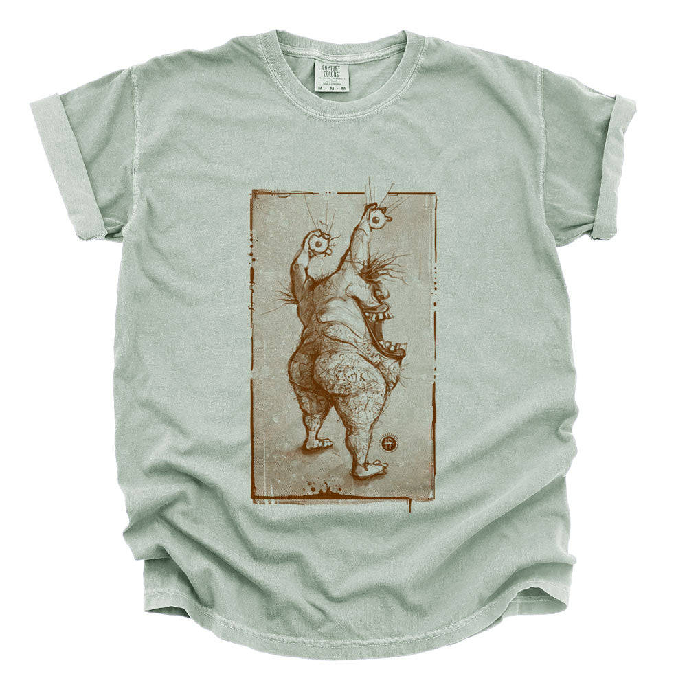 Krumm's Butt: Aaahh!!! Real Hairy Heavyweight Tee