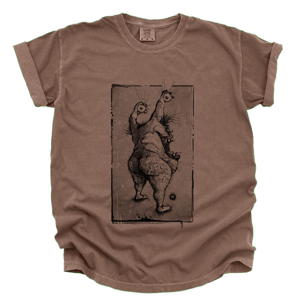 Krumm's Butt: Aaahh!!! Real Hairy Heavyweight Tee