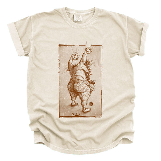 Krumm's Butt: Aaahh!!! Real Hairy Heavyweight Tee