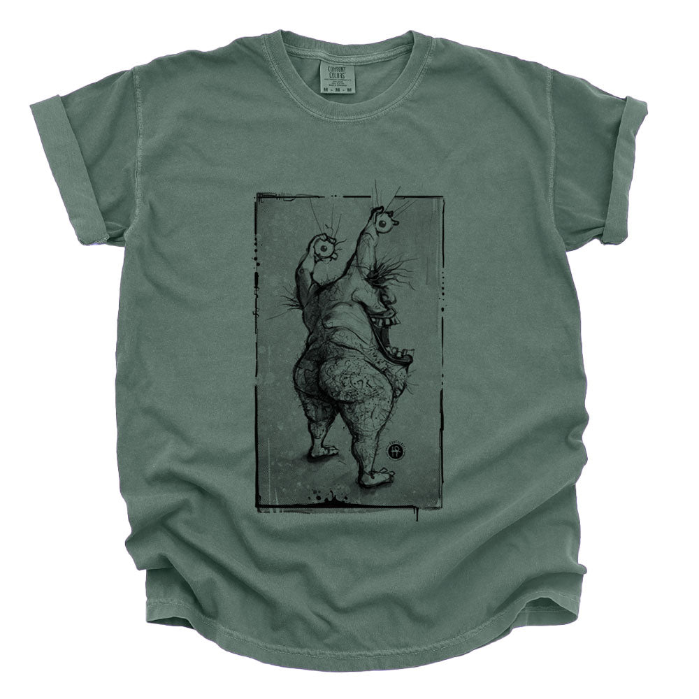 Krumm's Butt: Aaahh!!! Real Hairy Heavyweight Tee