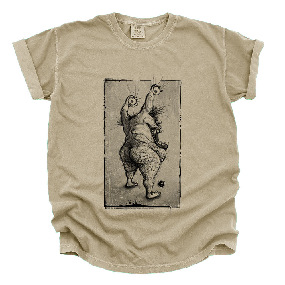 Krumm's Butt: Aaahh!!! Real Hairy Heavyweight Tee