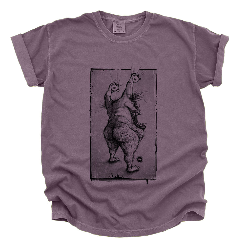 Krumm's Butt: Aaahh!!! Real Hairy Heavyweight Tee
