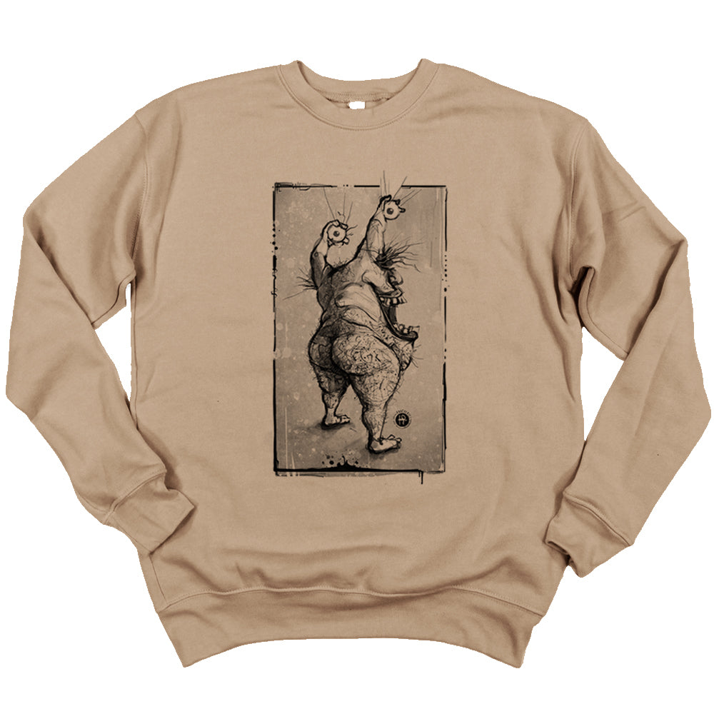Krumm's Butt: Aaahh!!! Real Hairy Sweatshirt