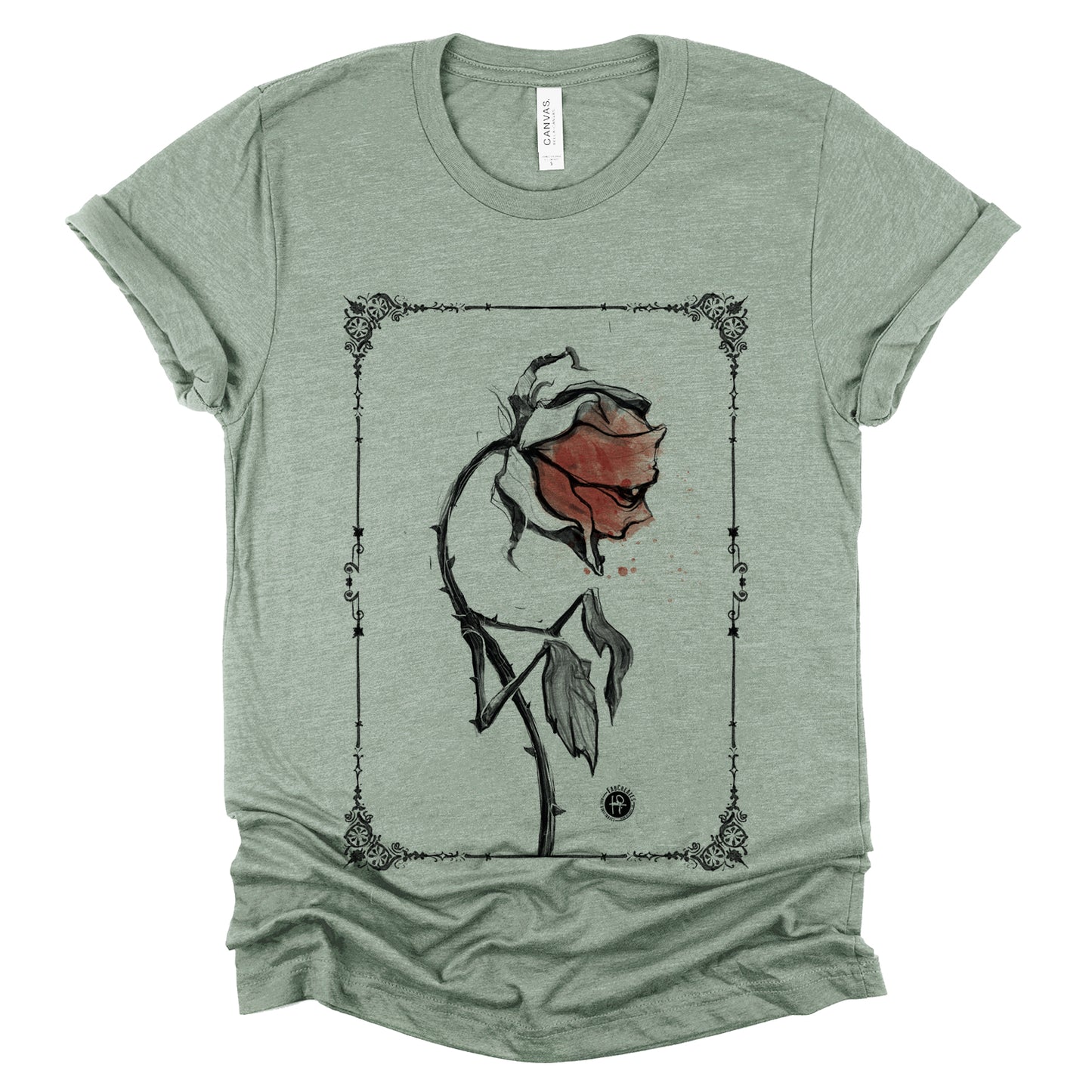Lamenting Bloom: Capturing the Haunting Beauty T-Shirt