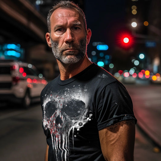 Bloody Punishment: A Vigilante's Statement T-shirt