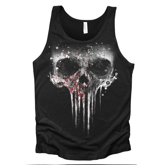 Bloody Punishment: A Vigilante's Statement Tank Top