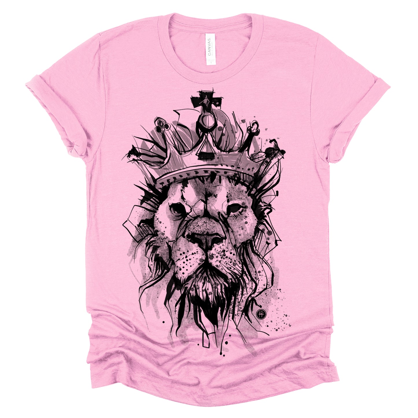 Lion Crown: Majestic Royalty T-shirt