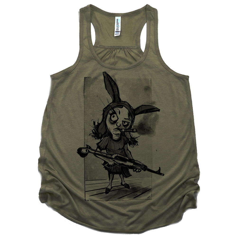 Don't Mess With Louise: Badass Belcher Alert Tank Top