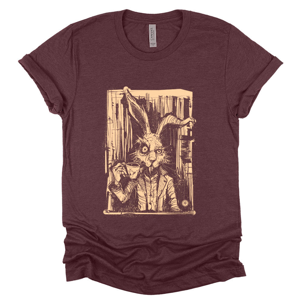 March Hare Tea Time: A Caffeinated Delight T-Shirt