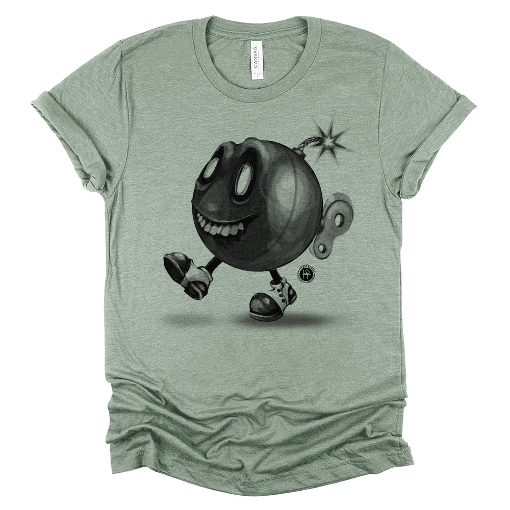 Marching Bomb: Timeless Explosive Style T-Shirt