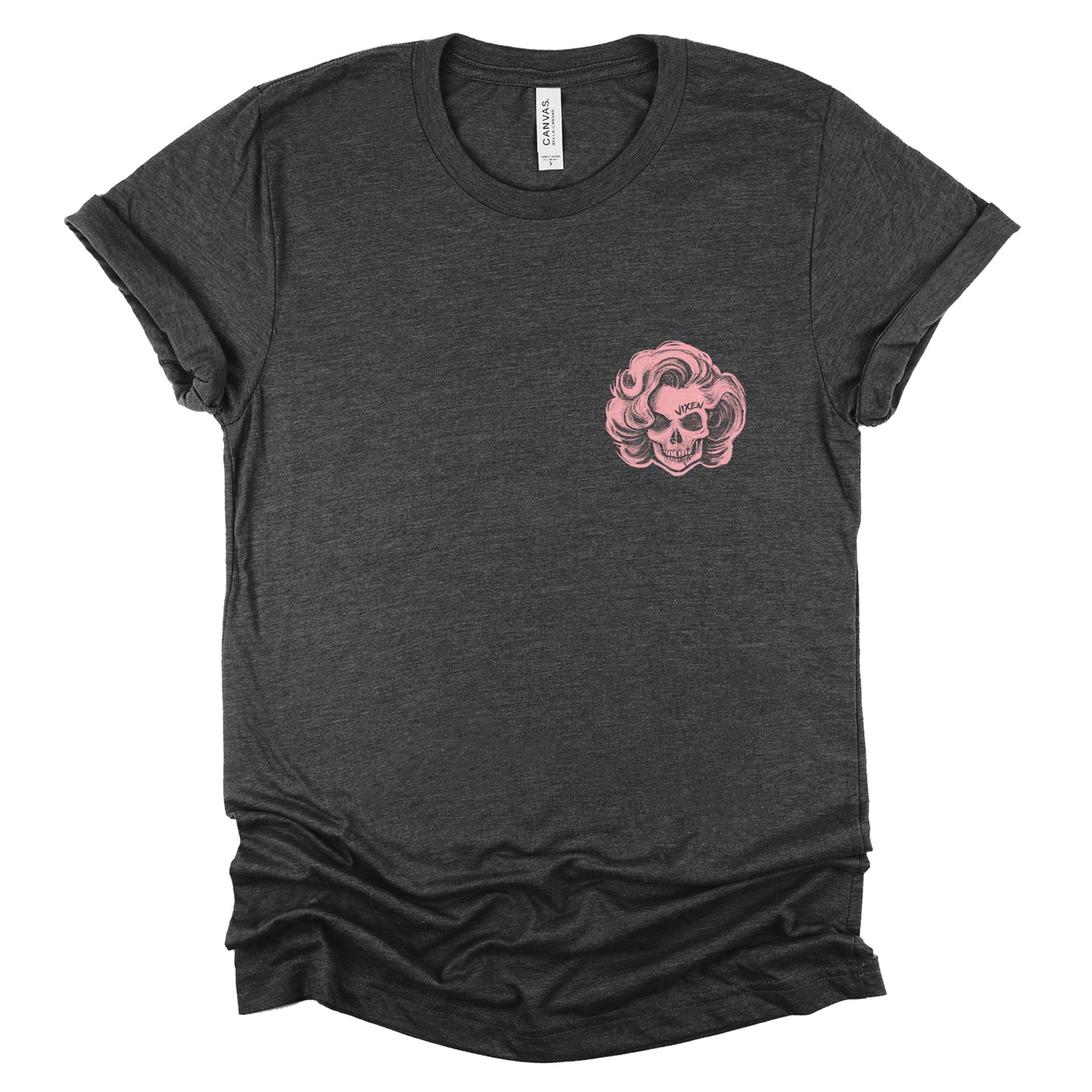 Vixen Marilyn Skull Pocket T-shirt