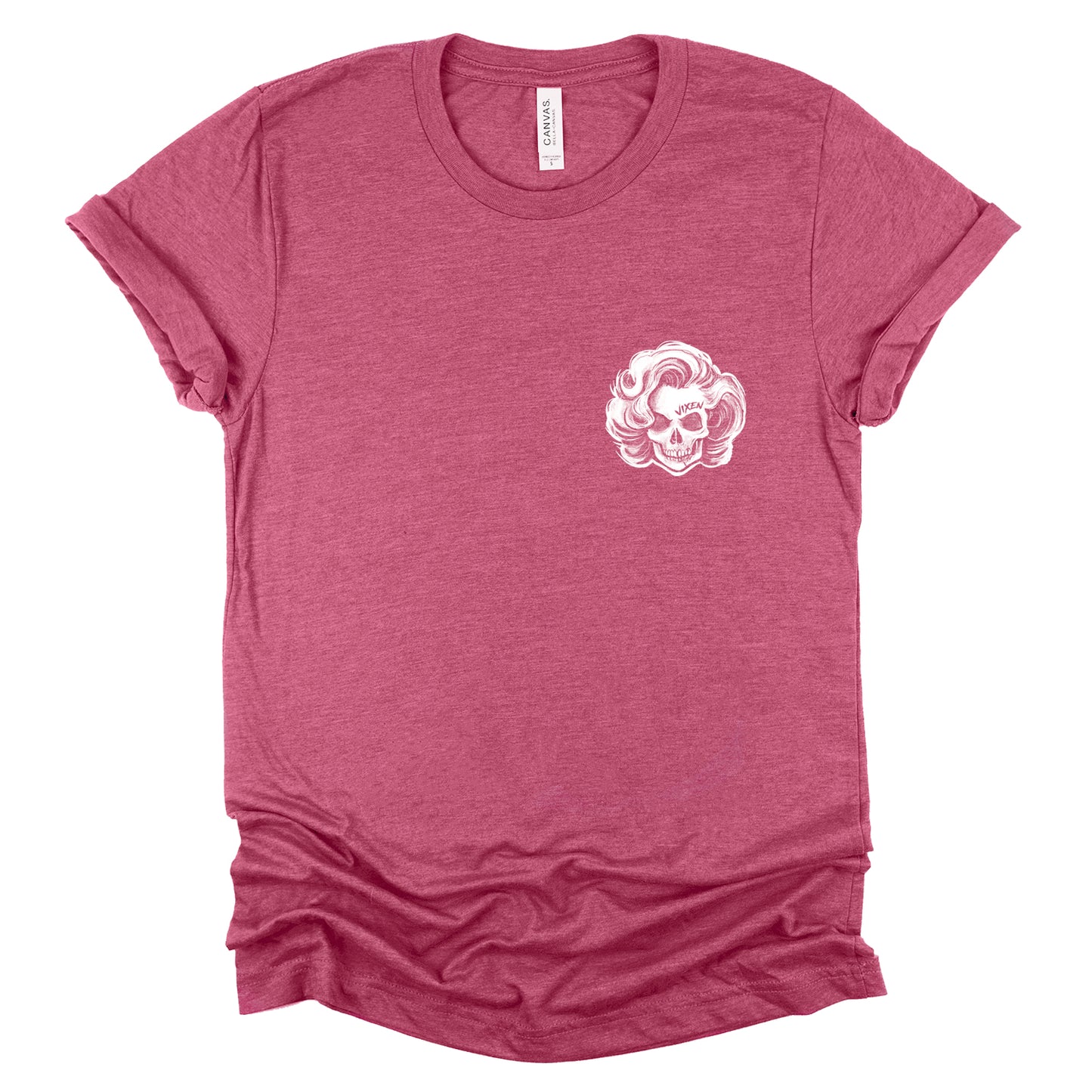 Vixen Marilyn Skull Pocket T-shirt