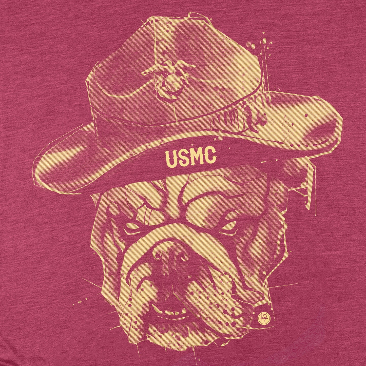 Marines Bulldog: Semper Fi Spirit T-Shirt
