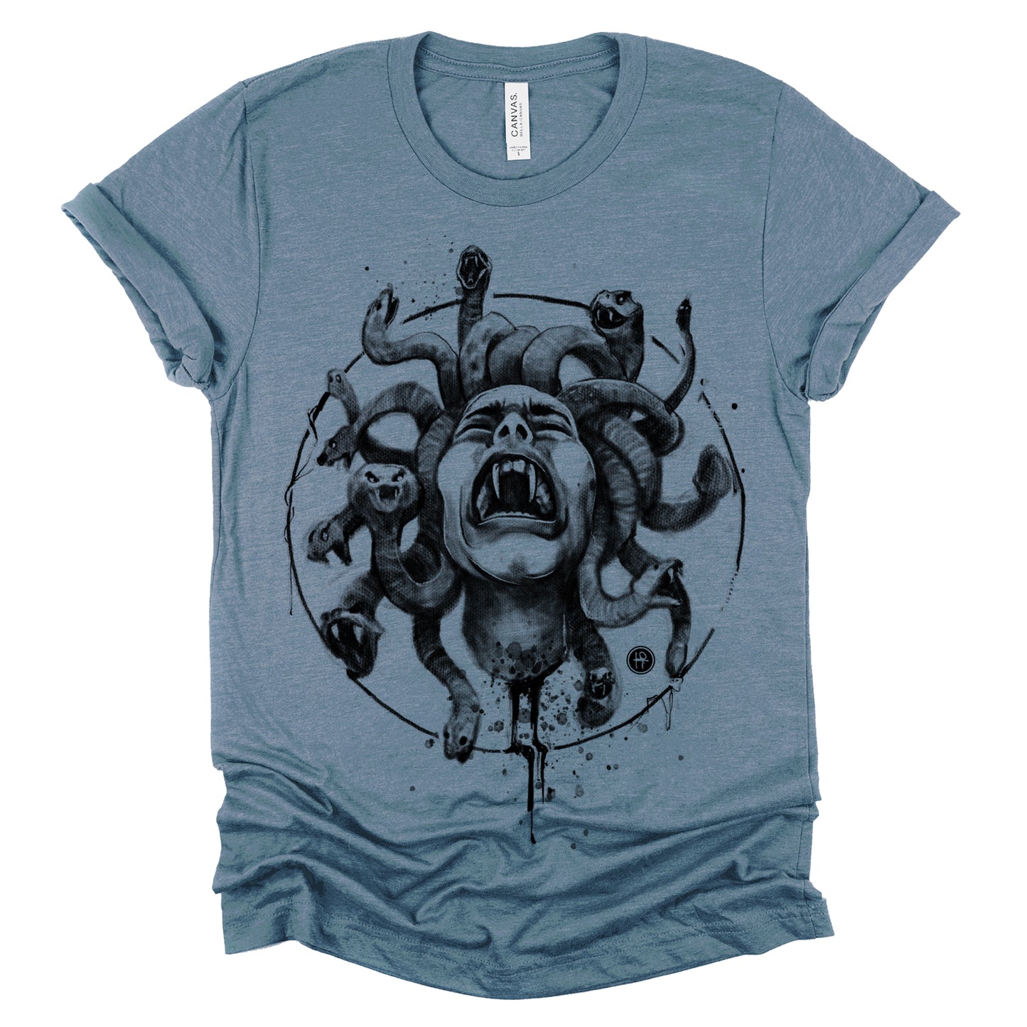 Medusa's Pain: Scream Captured T-Shirt