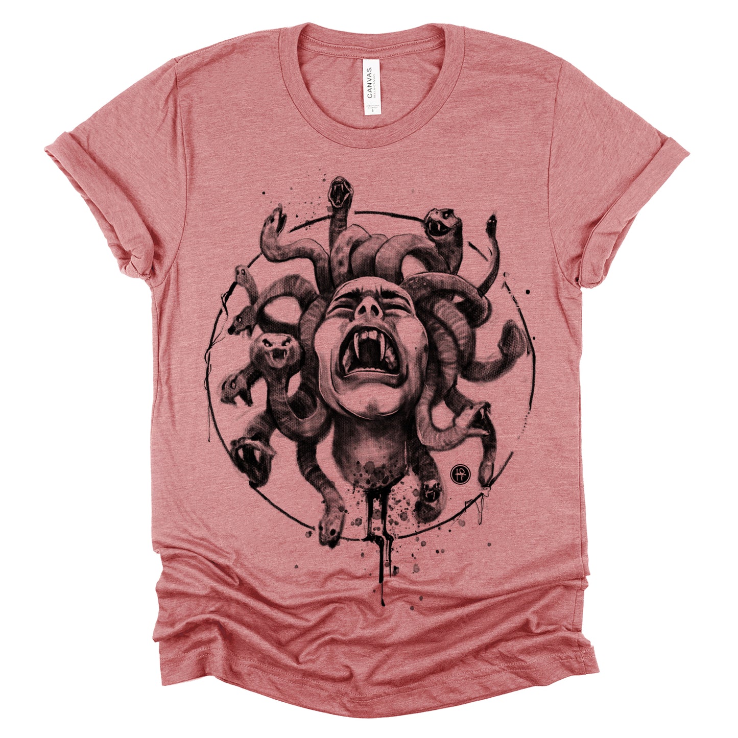 Medusa's Pain: Scream Captured T-Shirt