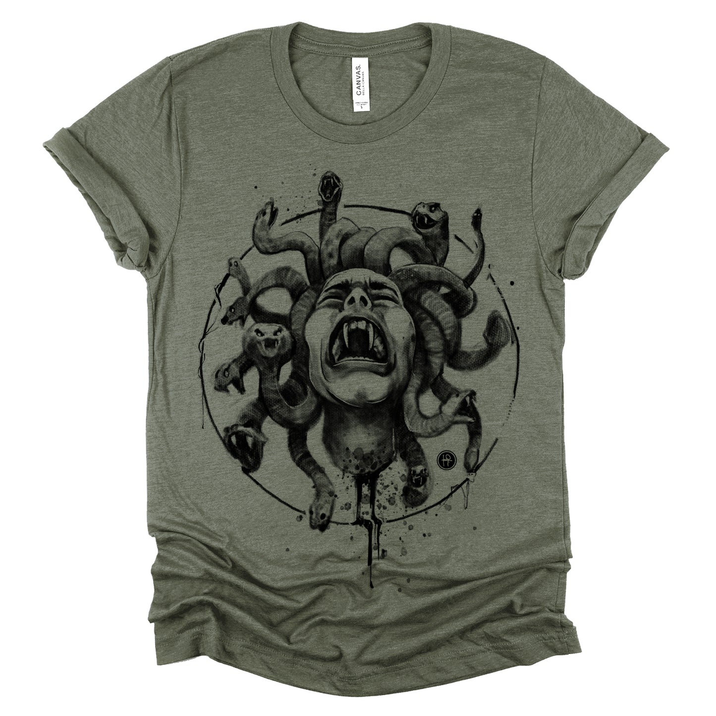 Medusa's Pain: Scream Captured T-Shirt