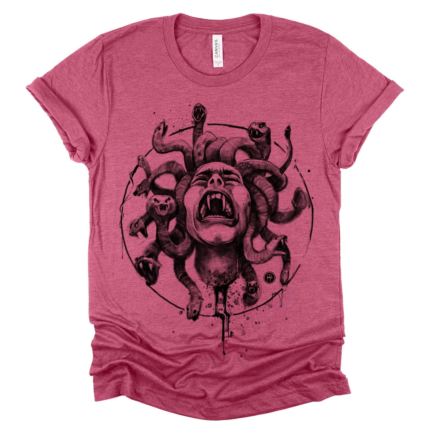 Medusa's Pain: Scream Captured T-Shirt