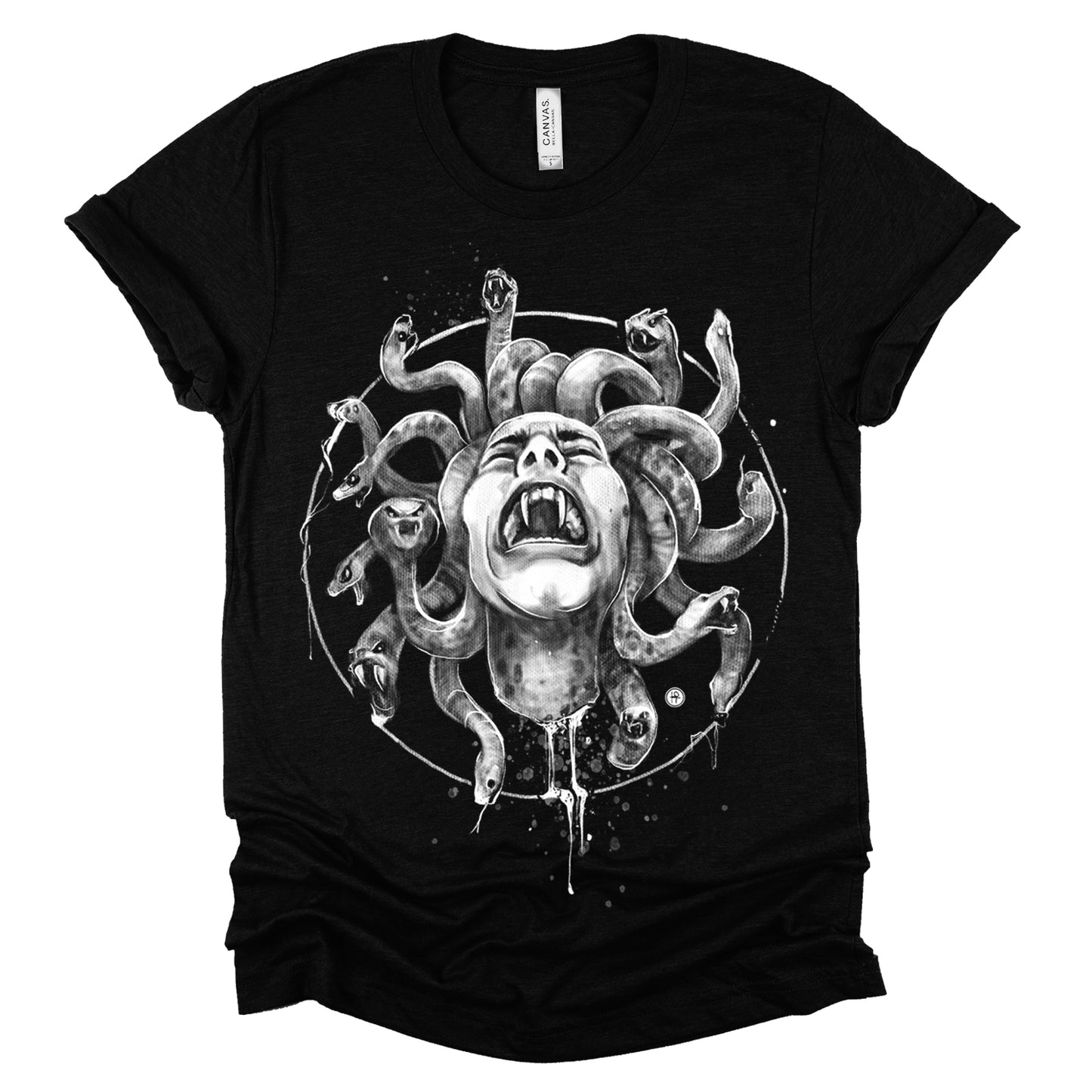 Medusa's Pain: Scream Captured T-Shirt