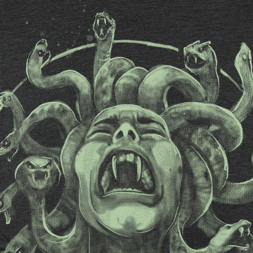 Medusa's Pain: Scream Captured T-Shirt