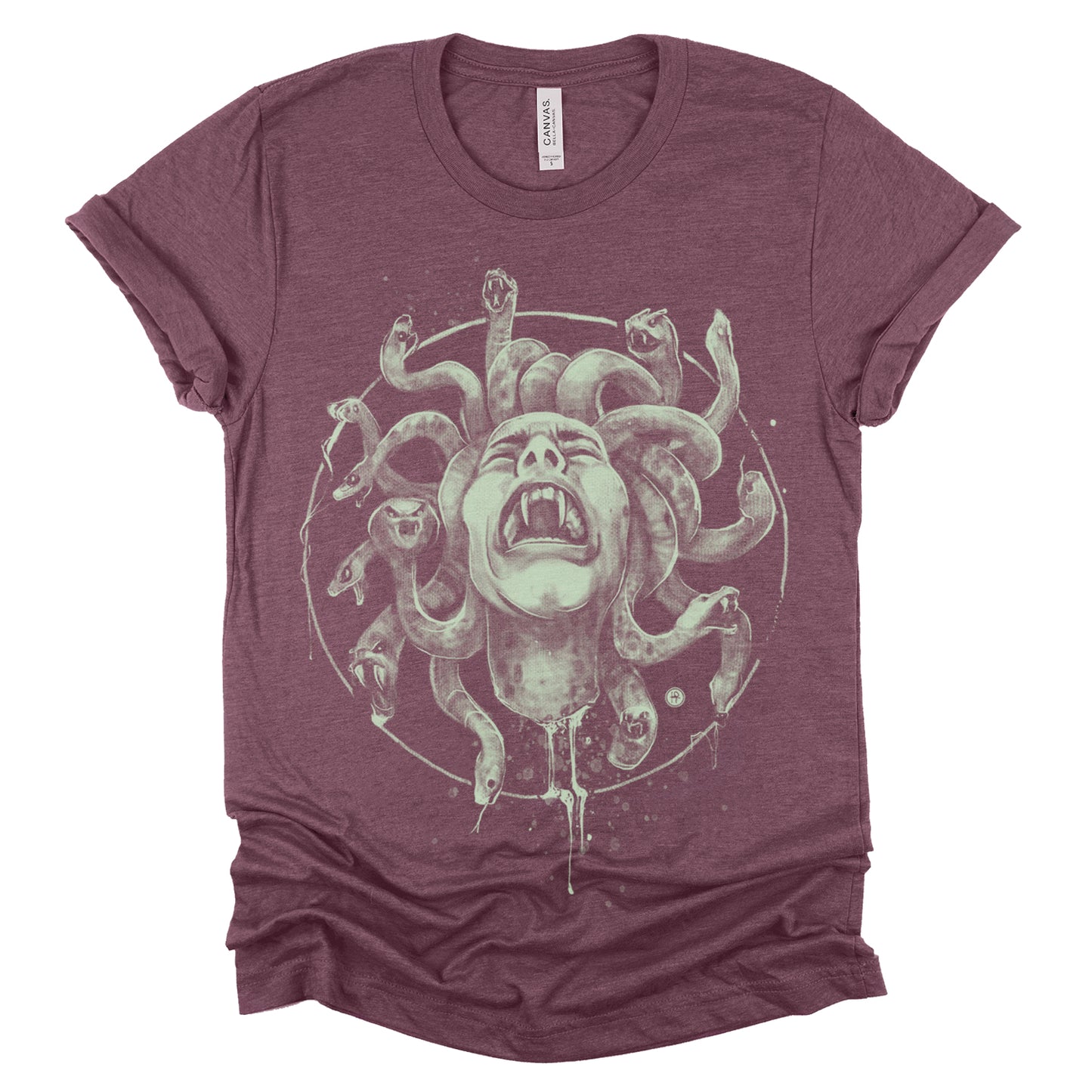 Medusa's Pain: Scream Captured T-Shirt