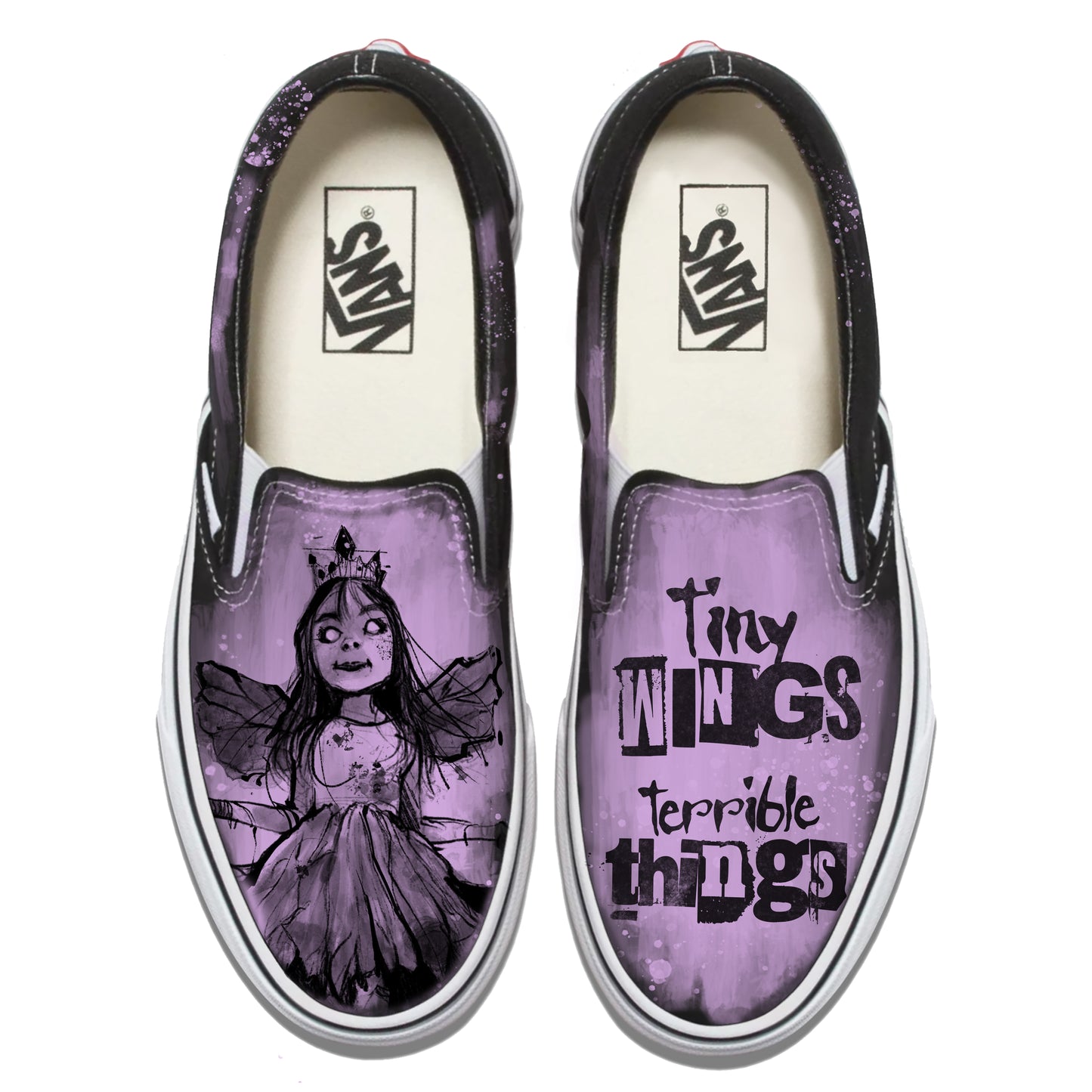 Meiling Queen of the Fairies: Enchantment Unveiled Vans Slip ons
