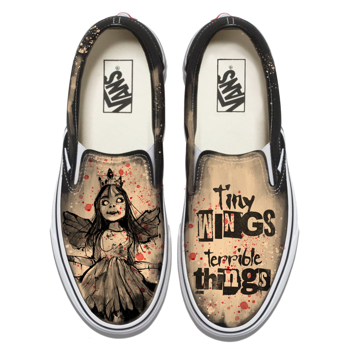 Meiling Queen of the Fairies: Enchantment Unveiled Vans Slip ons