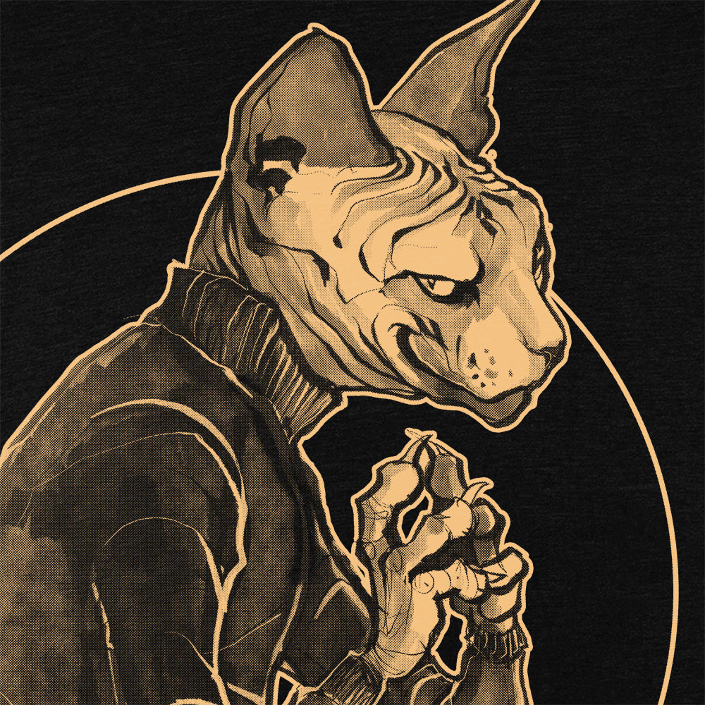 Meowstermind: A Classic Villain with Nine Lives T-Shirt