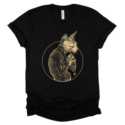 Meowstermind: A Classic Villain with Nine Lives T-Shirt