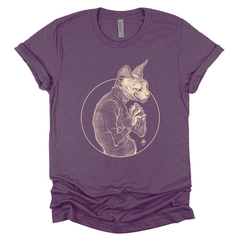 Meowstermind: A Classic Villain with Nine Lives T-Shirt