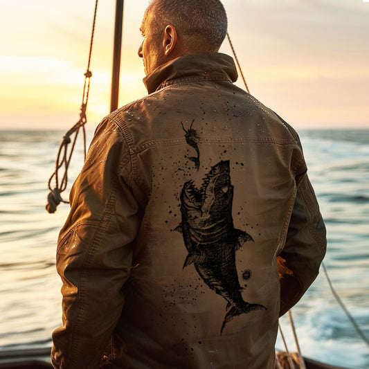 Mermaid & the Shark: Friends and Foes of the Sea Maverick Jacket