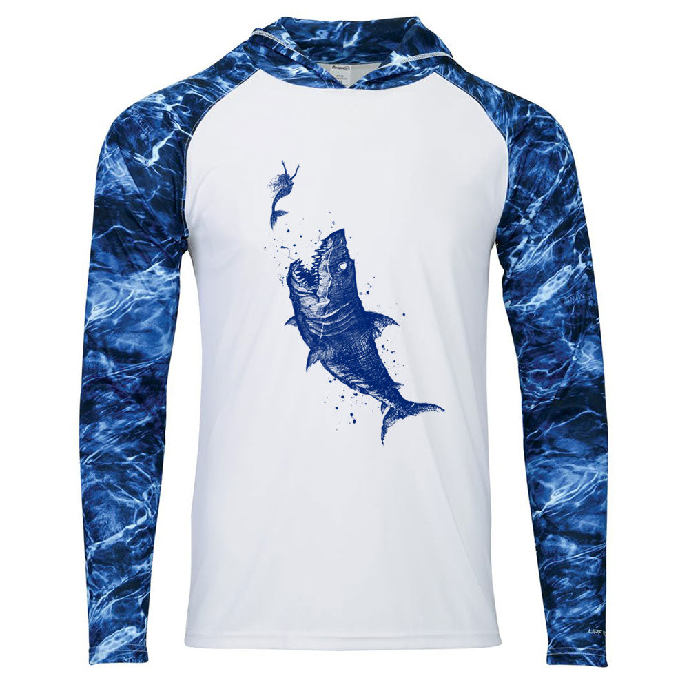 Mermaid & the Shark Performance Hoodie