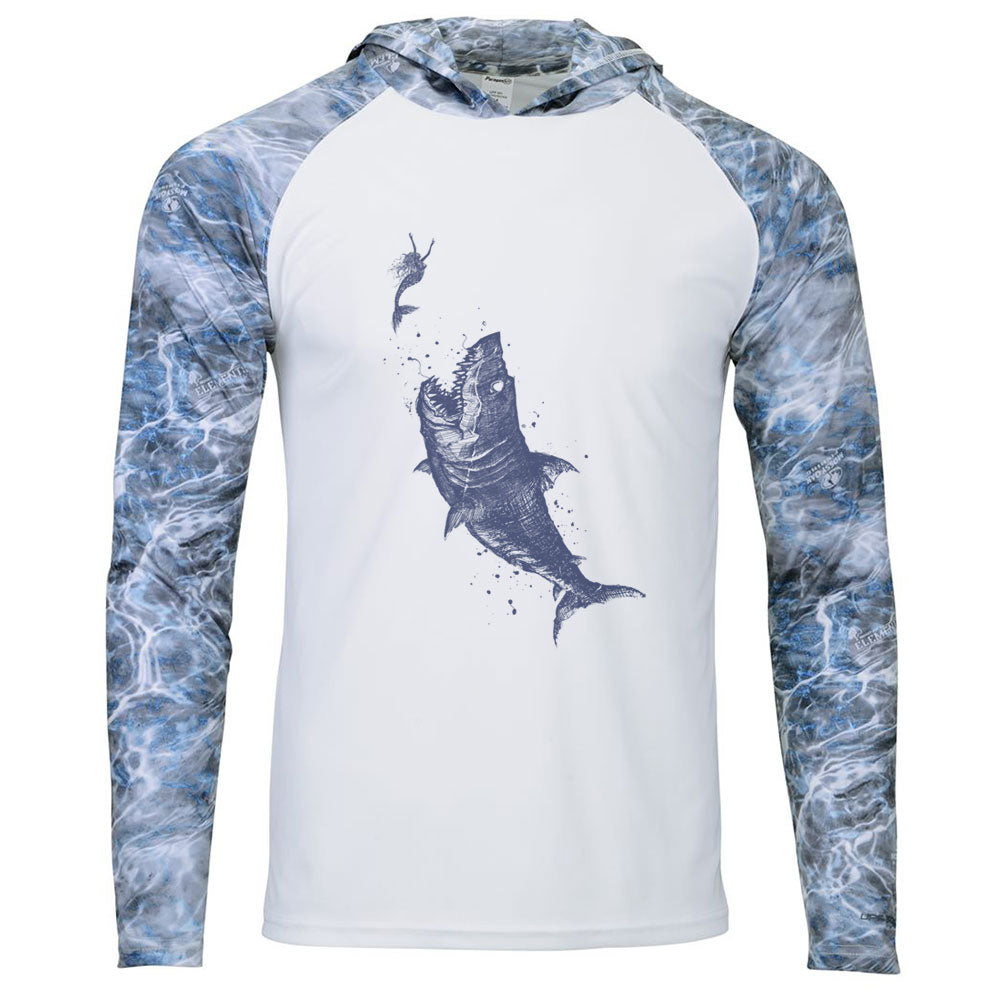 Mermaid & the Shark Performance Hoodie