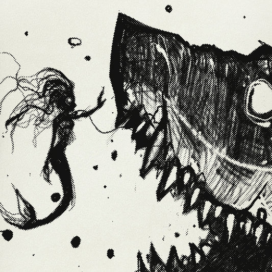 Mermaid & the Shark: Friends and Foes of the Sea Art Print