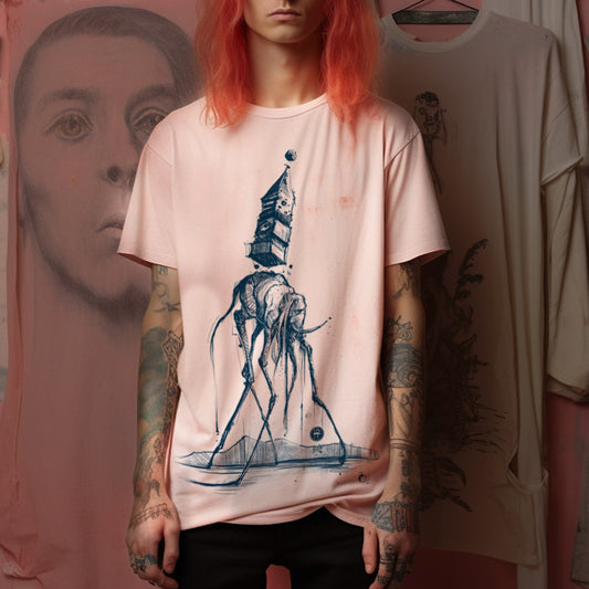 Dali's Elephant: Surreal Elegance T-Shirt