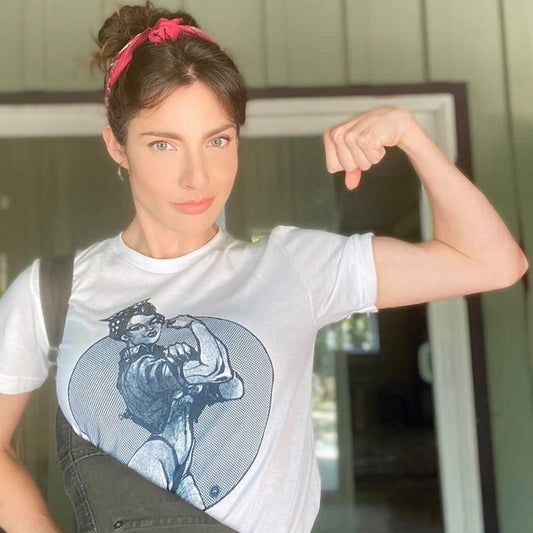 Rosie the Riveter: A Twist of Humor T-Shirt