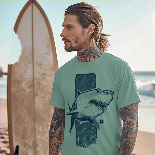 Swimming Shark: Aquatic Majesty T-shirt