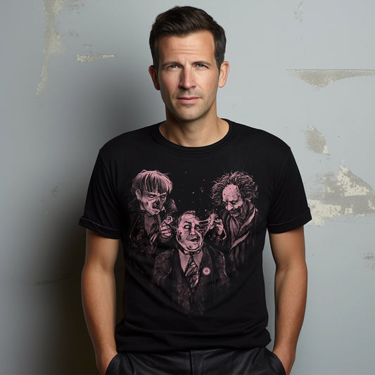 3 Zombie Fools: Horror & Shenanigans T-shirt
