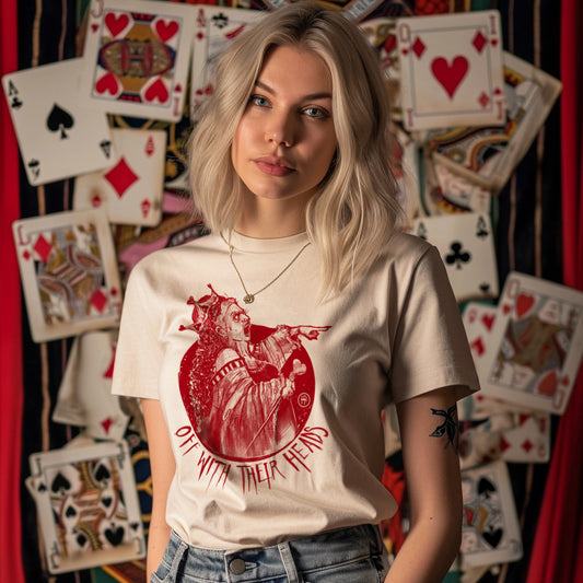Off With Their Heads: Embrace the Eerie Elegance T-Shirt